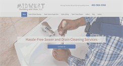 Desktop Screenshot of midwestplumbinganddrain.com